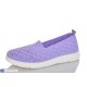 Туфлі жіночі на літо (8 пар р.37-42) фіолетовий  "KULIBABA"