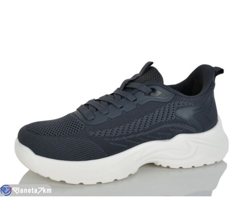 Туфлі чоловічі на весну/осінь (8 пар р.40-45) сірий  "KULIBABA"