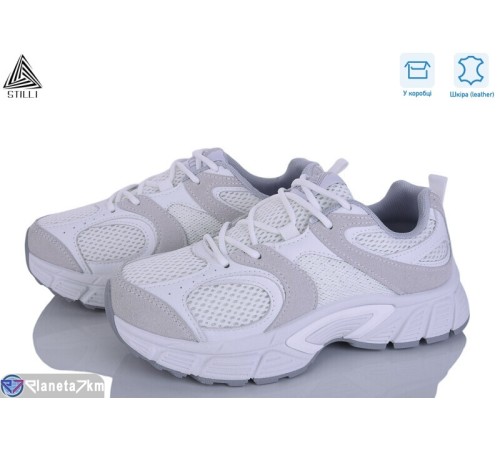 Кросівки жіночі на весну/осінь (8 пар р.36-41) білий  "STILLI Group"
