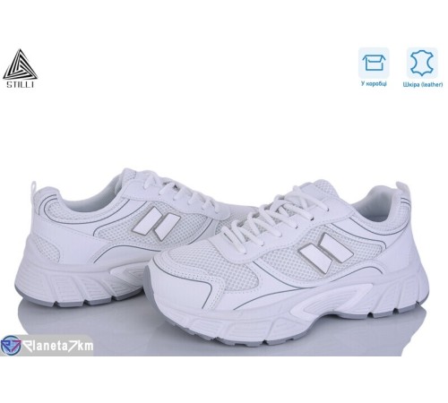 Кросівки жіночі на весну/осінь (8 пар р.36-41) білий  "STILLI Group"