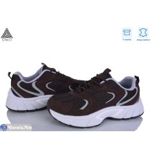 Кросівки жіночі на весну/осінь (8 пар р.36-41) коричневий  "STILLI Group"