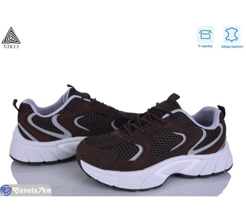 Кросівки жіночі на весну/осінь (8 пар р.36-41) коричневий  "STILLI Group"