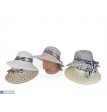 Капелюх жіночий на літо (75 шт. р.сетка 57-59) мікс  "KaPira"