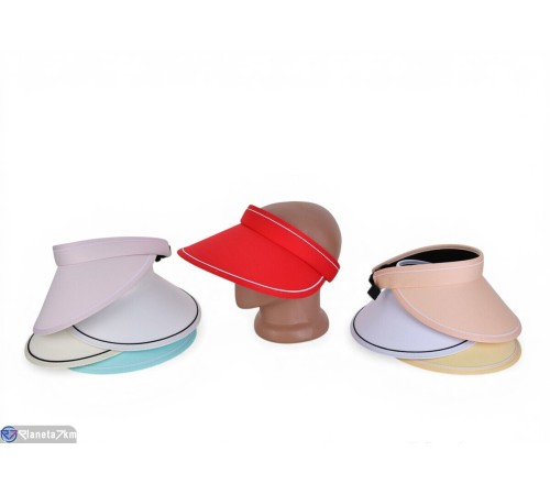 Кепка жіноча на літо (48 шт. р.сетка 58-60) мікс  "KaPira"