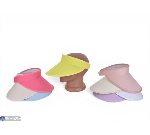 Кепка жіноча на літо (50 шт. р.сетка 58-60) мікс  "KaPira"