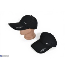 Кепка чоловіча на літо (50 шт. р.сетка 57-59) чорний  "KaPira"