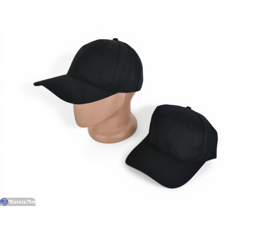 Кепка чоловіча на літо (50 шт. р.сетка 57-59) чорний  "KaPira"