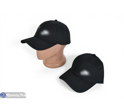 Кепка чоловіча на літо (50 шт. р.сетка 57-59) чорний  "KaPira"