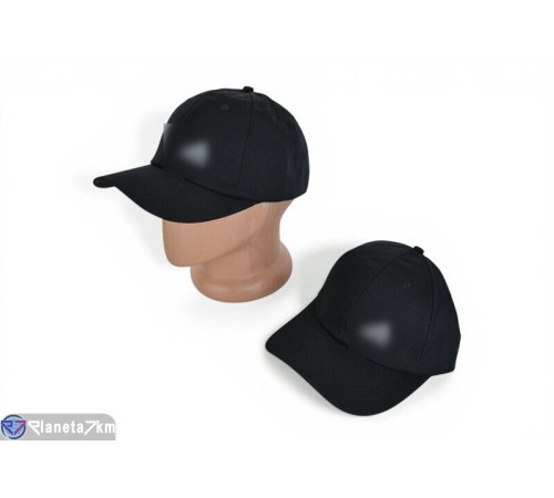 Кепка чоловіча на літо (50 шт. р.сетка 57-59) чорний  "KaPira"