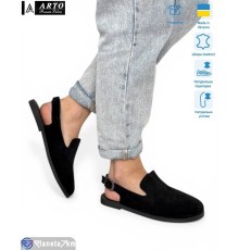 Босоніжки жіночі на літо (8 пар р.36-41) чорний  "ARTO"