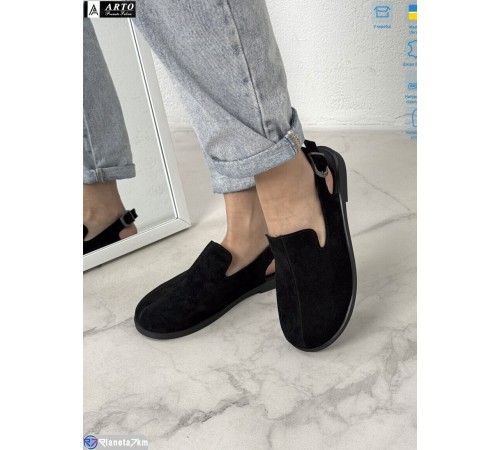 Босоніжки жіночі на літо (8 пар р.36-41) чорний  "ARTO"