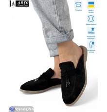 Шлепки жіночі на літо (8 пар р.36-41) чорний  "ARTO"