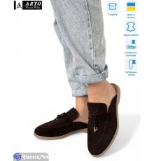 Шлепки жіночі на літо (8 пар р.36-41) коричневий  "ARTO"