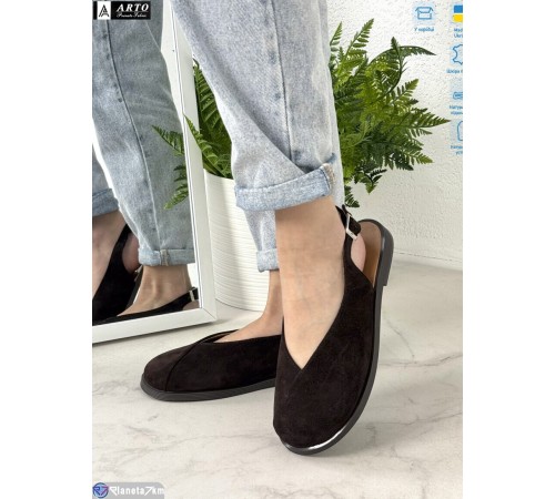 Босоніжки жіночі на літо (8 пар р.36-41) коричневий  "ARTO"