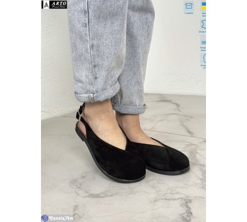 Босоніжки жіночі на літо (8 пар р.36-41) чорний  "ARTO"