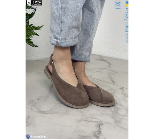 Босоніжки жіночі на літо (8 пар р.36-41) бежевий  "ARTO"