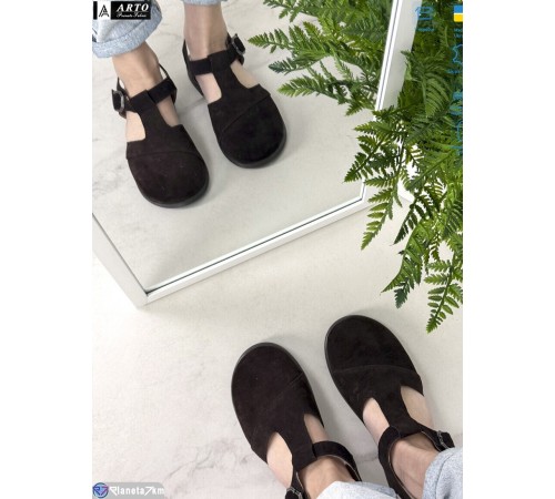 Туфлі жіночі на літо (8 пар р.36-41) коричневий  "ARTO"