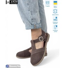 Туфлі жіночі на літо (8 пар р.36-41) коричневий  "ARTO"