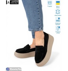 Туфлі жіночі на весну/осінь (6 пар р.36-40) чорний  "ARTO"