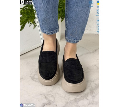 Туфлі жіночі на весну/осінь (6 пар р.36-40) чорний  "ARTO"