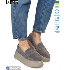 Туфлі жіночі на весну/осінь (6 пар р.36-40) сірий  "ARTO"