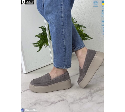 Туфлі жіночі на весну/осінь (6 пар р.36-40) сірий  "ARTO"