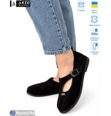 Туфлі жіночі на весну/осінь (8 пар р.36-41) чорний  "ARTO"