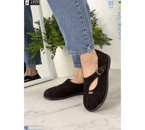 Туфлі жіночі на весну/осінь (8 пар р.36-41) коричневий  "ARTO"