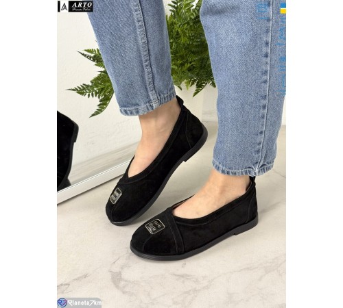 Туфлі жіночі на весну/осінь (8 пар р.36-41) чорний  "ARTO"
