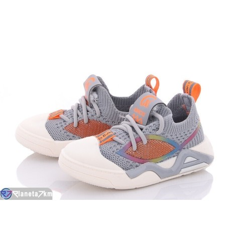 Дитячі кросівки на літо (12 пар р.21-26) сірий  "HIGULA"