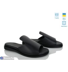 Шлепки жіночі на літо (6 пар р.37-40) чорний  "Daman"
