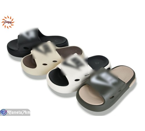 Шлепки дитячі на літо (12 пар р.36-41) мікс  "Jumay"