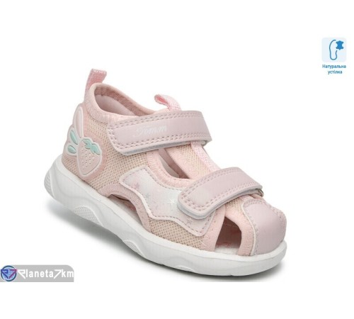 Дитячі босоніжки на літо (8 пар р.23-28) рожевий  "TOMMY"