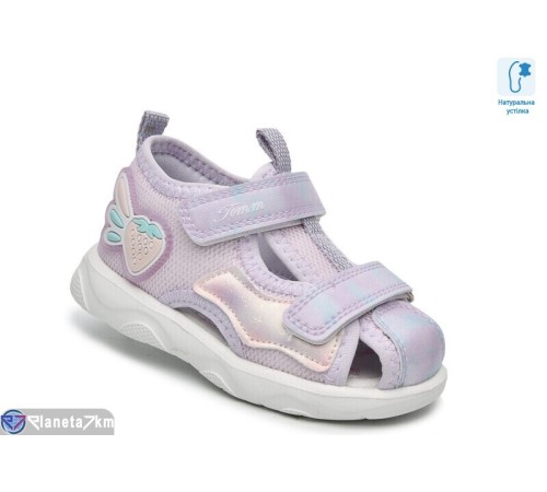 Дитячі босоніжки на літо (8 пар р.23-28) фіолетовий  "TOMMY"