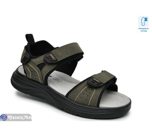 Сандалі дитячі на літо (8 пар р.33-38) зелений  "TOMMY"