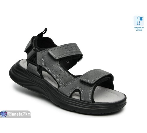 Сандалі дитячі на літо (8 пар р.33-38) сірий  "TOMMY"