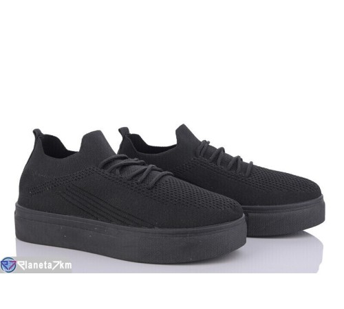 Кросівки жіночі на літо (8 пар р.36-41) чорний  "Normashoes"