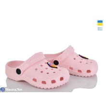 Кроки дитячі на літо (6 пар р.24-29) рожевий  "Ladmir"