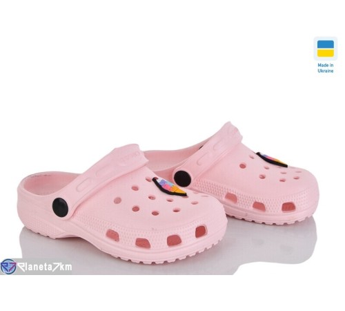 Кроки дитячі на літо (6 пар р.24-29) рожевий  "Ladmir"
