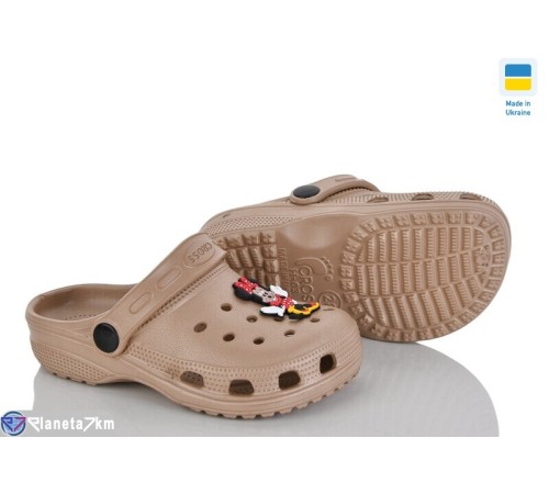 Кроки дитячі на літо (6 пар р.24-29) коричневий  "Ladmir"