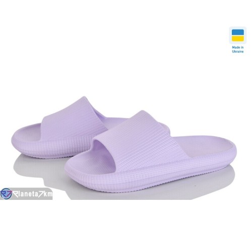 Шлепки жіночі на літо (6 пар р.36-41) фіолетовий  "Ladmir"