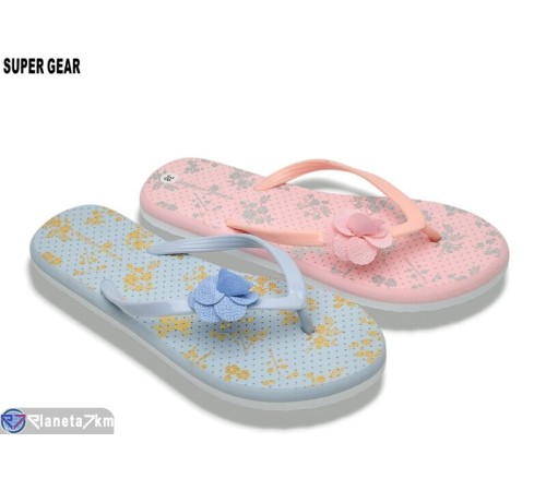 В'єтнамки дитячі на літо (24 пар р.36-41) мікс  "Super Gear"