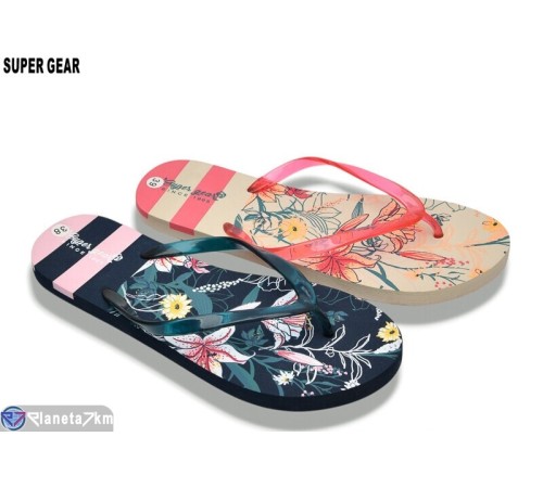 В'єтнамки дитячі на літо (24 пар р.36-41) мікс  "Super Gear"