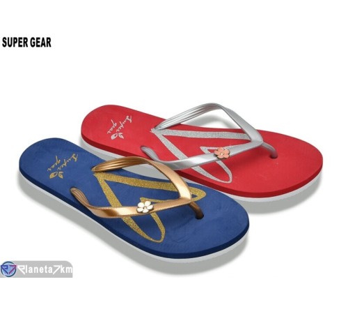 В'єтнамки дитячі на літо (24 пар р.36-41) мікс  "Super Gear"