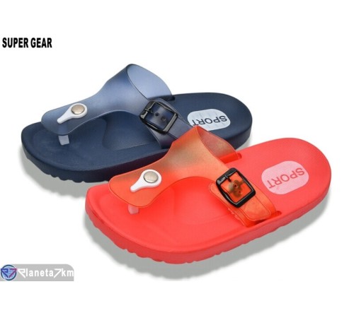 В'єтнамки жіночі на літо (12 пар р.30-35) мікс  "Super Gear"