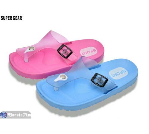 В'єтнамки жіночі на літо (12 пар р.30-35) мікс  "Super Gear"