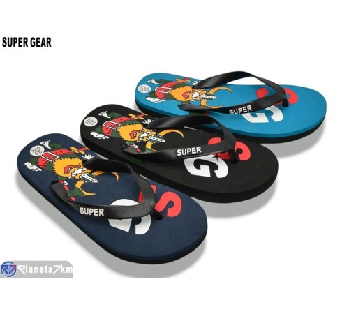 В'єтнамки жіночі на літо (24 пар р.30-35) мікс  "Super Gear"