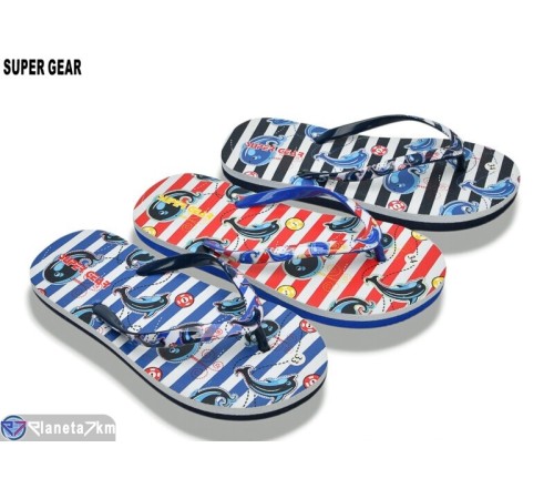 В'єтнамки жіночі на літо (24 пар р.30-35) мікс  "Super Gear"