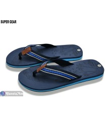 Чоловічі в'єтнамки на літо (10 пар р.40-45) синій  "Super Gear"