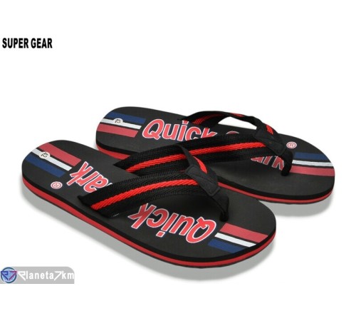 Чоловічі в'єтнамки на літо (10 пар р.40-45) чорний  "Super Gear"